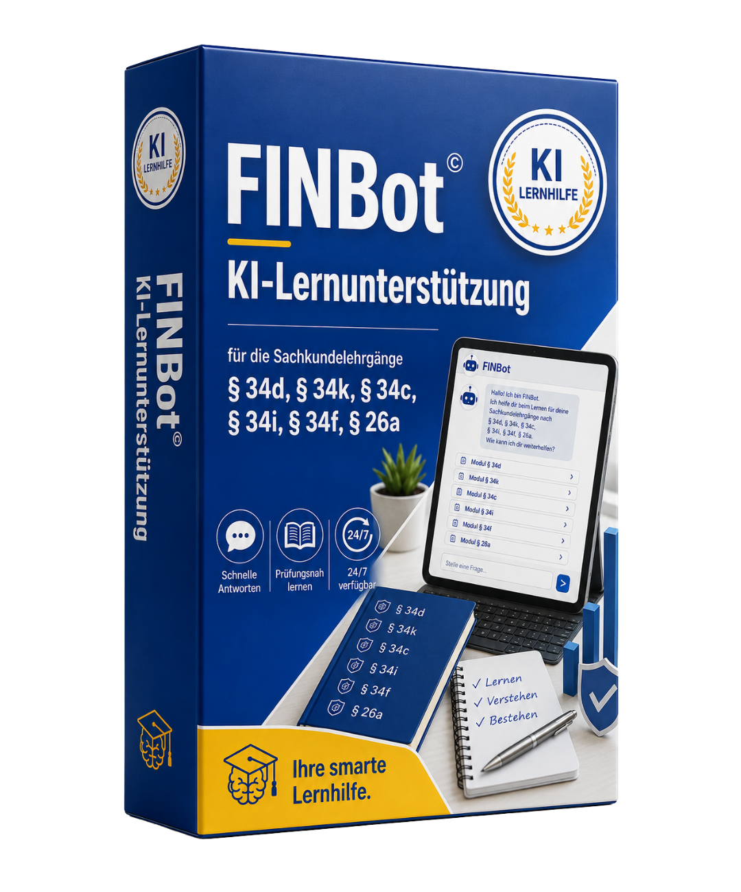 Freischaltung FINBot© KI-Lernunterstützung
