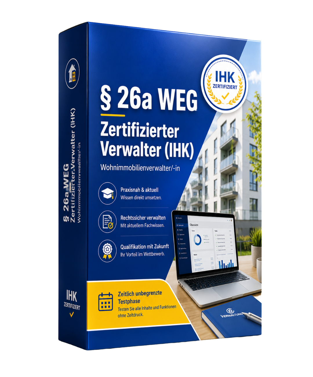 Lehrgang - § 26a WEG zertifizierter Verwalter (IHK) (Wohnimmobilienverwalter/-in)