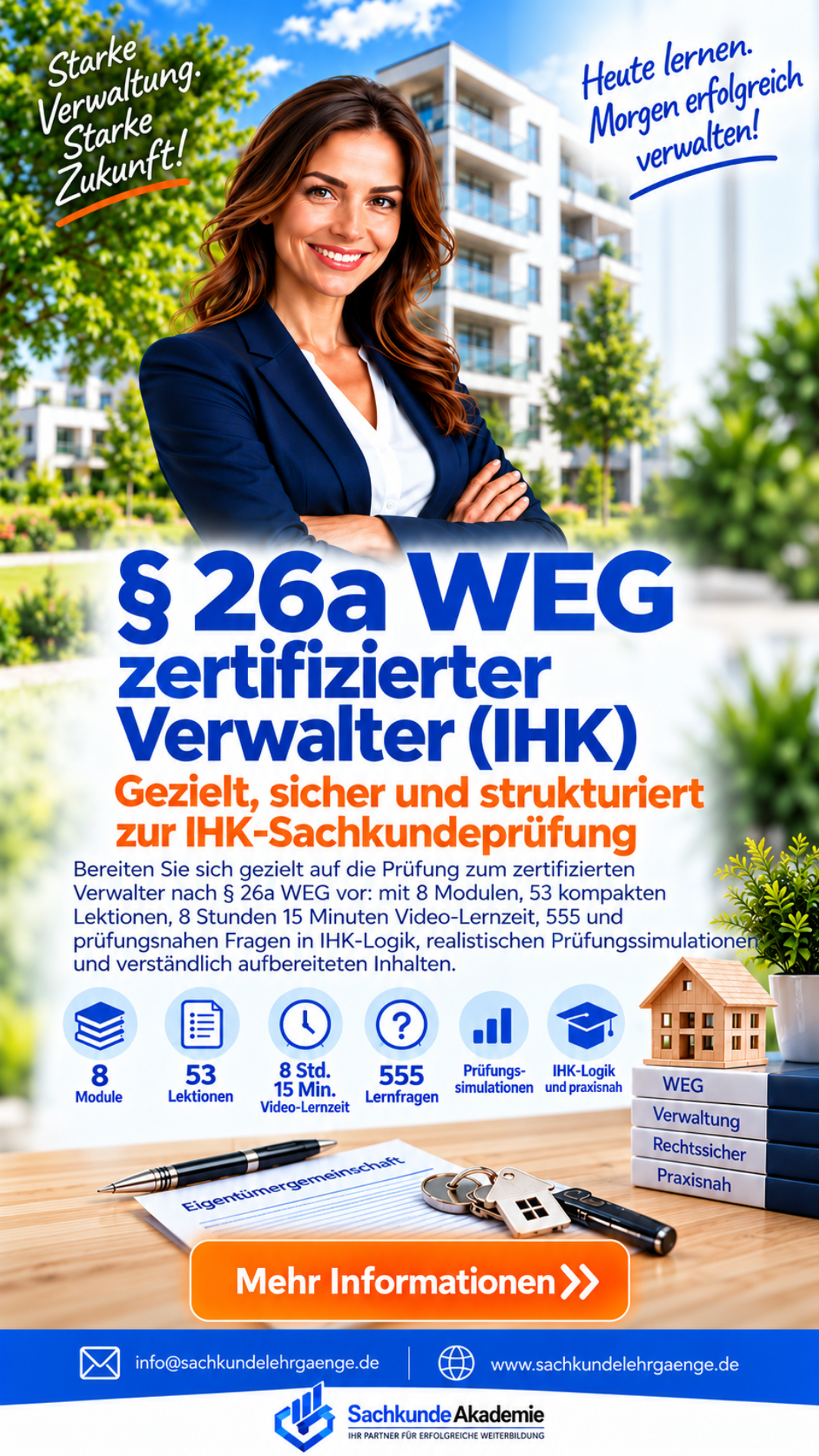 26a WEG Sachkundevorbereitung zum zertifizierter Verwalter (IHK) – 1080 × 1920 px