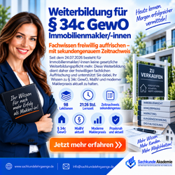 34c MaBV Weiterbildung für Immobilienmakler-innen – 250 × 250 px