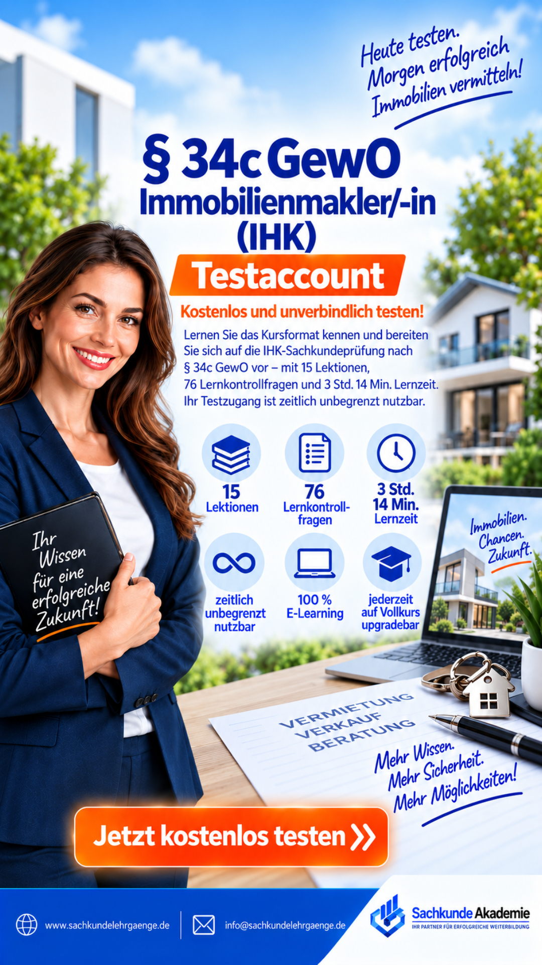 34c Sachkunde Immobilienmakler IHK kostenloser Testaccount – 1080 × 1920 px