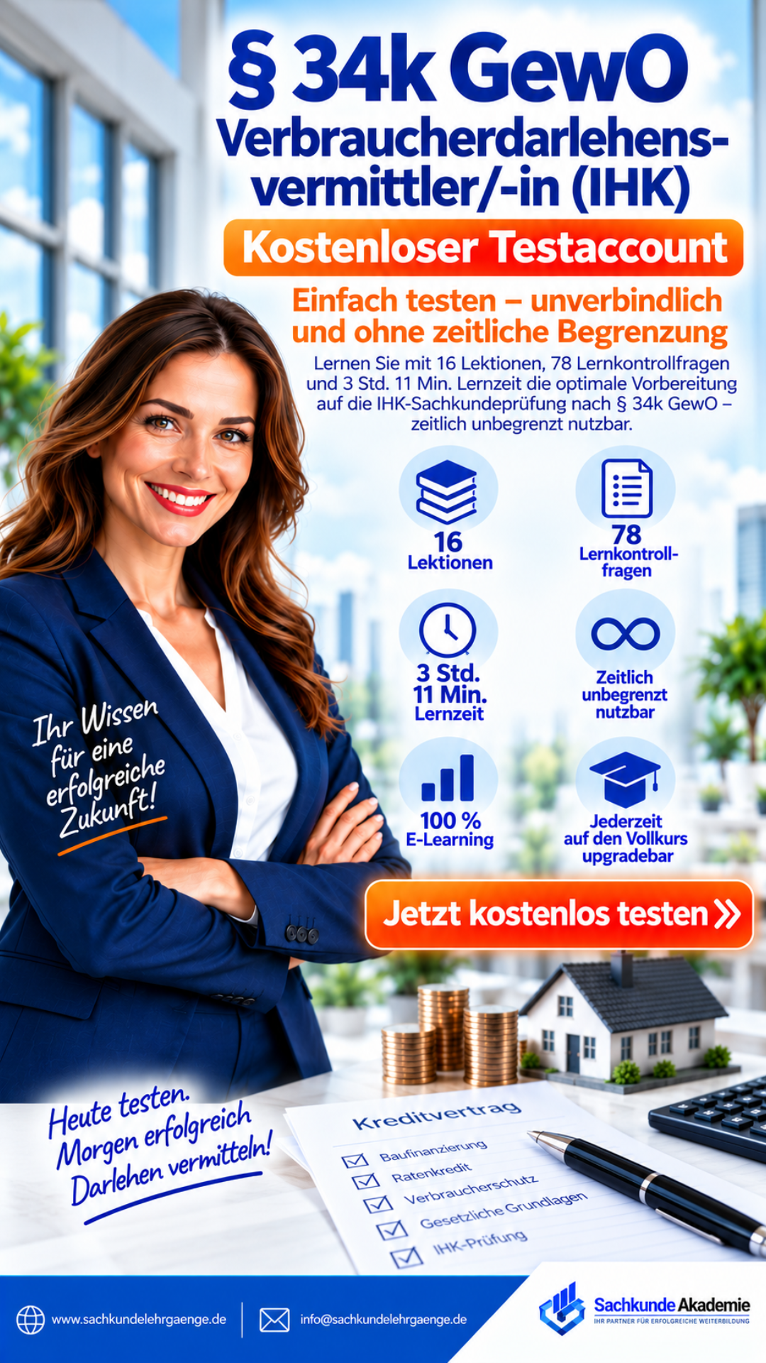 34k Sachkunde Darlehensvermittler IHK kostenloser Testaccount – 1080 × 1920 px
