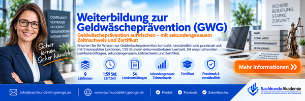 GWG Geldwäscheprävention-Weiterbildung – 600 × 200 px