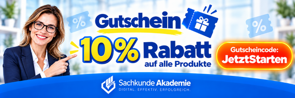 Globaler Gutschein für alle Produkte und Lehrgänge – 600 × 200 px
